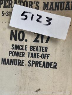 11 Original Operator Manuals. Farm Tractors and Machinery