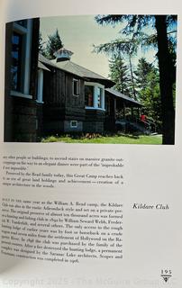 Two (2) HB Coffee Table Books.  Great Camps of the Adirondacks by Kaiser and American Barns by Stanley Schuler