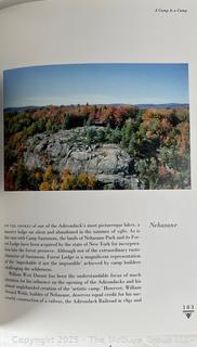 Two (2) HB Coffee Table Books.  Great Camps of the Adirondacks by Kaiser and American Barns by Stanley Schuler
