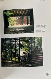 Two (2) HB Coffee Table Books.  Great Camps of the Adirondacks by Kaiser and American Barns by Stanley Schuler