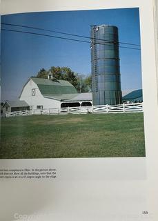 Two (2) HB Coffee Table Books.  Great Camps of the Adirondacks by Kaiser and American Barns by Stanley Schuler