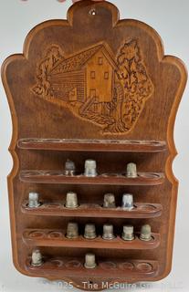 Thimble Rack and Thimbles