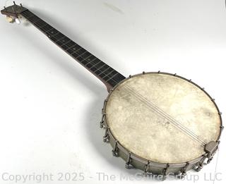 "The Cluett" 4 String Banjo.  