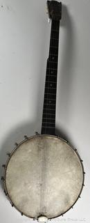 "The Cluett" 4 String Banjo.  