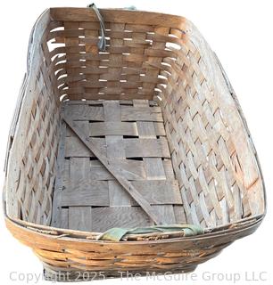 New England Primitive Splint Basket