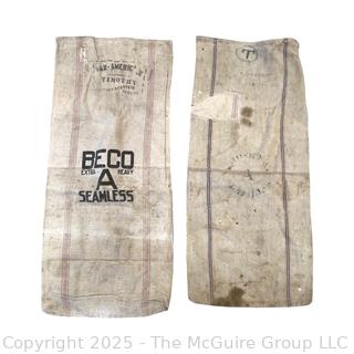 Two Timothy Seed Bags