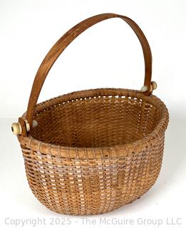 Nantucket Cane Style Handbag Woven by Jane Hanks