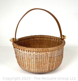 Nantucket Cane Style Handbag Woven by Jane Hanks