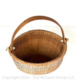 Nantucket Cane Style Handbag Woven by Jane Hanks