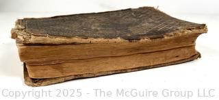 Leather Bound HB Book Daniel Boone by W.H. Bogart. 1857 