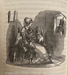 Leather Bound HB Book Daniel Boone by W.H. Bogart. 1857 