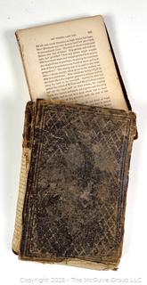 Leather Bound HB Book Daniel Boone by W.H. Bogart. 1857 