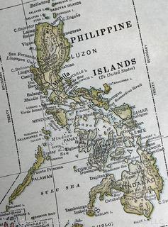 1921 National Geographic Map of Asia
