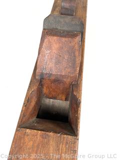 22"L Wooden Smoothing Plane. 3 5"W