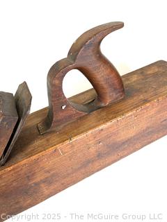 22"L Wooden Smoothing Plane. 3 5"W