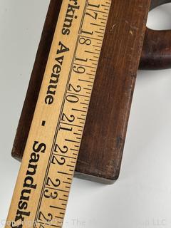 22"L Wooden Smoothing Plane. 3 5"W
