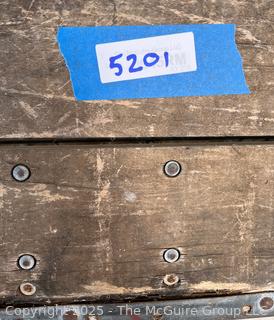 Reinforced Wooden Crate for Twelve (12) Milk Bottles