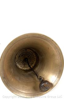 Brass with Wood Handle Hand Bell