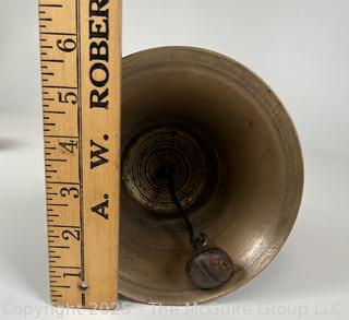 Brass with Wood Handle Hand Bell
