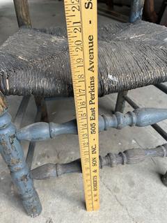 Ladderback Side Chair with Rope Seat