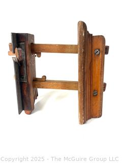 Antique Wooden Adjustable Plough Plane 