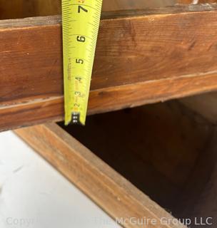 Two (2) Vintage Wooden Display Boxes