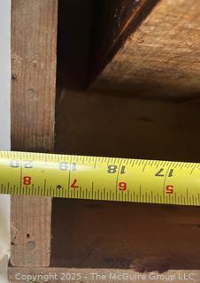 Two (2) Vintage Wooden Display Boxes