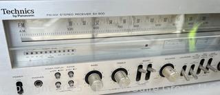 Technics Stereo Receiver Model SA-500. Powers up. 