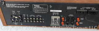 Technics Stereo Receiver Model SA-500. Powers up. 