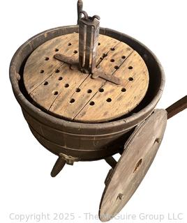 Antique Clothes Washing Machine circa Early 20th C 