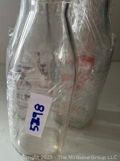 Three (3) Milk Bottles: Parker's and Brookside