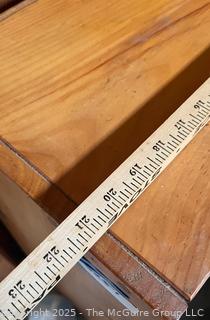Pine Cabinet w/ Two Adjustable Shelves