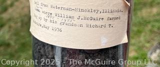 Soil Dug Up by RTM in 1976 From Waterman-Hinkley, IL. where William J. McGuire Farmed 