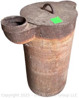 Water Tank Heater. Wood or Coal.