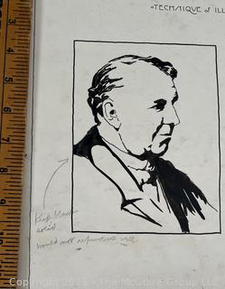 & Unframed Paint on Paper of Woman Sitting Signed by Artist Jennie Mae McGuire 2 Sided (WAS 2046) <br>

<br><br>

Removal Options:<br><br> Sat (Nov 8) & Sun (Nov 9) 11-3pm, 56 Scotch Hill Rd., Cambridge NY 12816<br><br>

Sat (Nov 15) 12-2pm, TMG Warehouse, 2800 Juniper St., Fairfax, VA 22031<br><br>

Request Shipping (david@themcguiregroupllc.com)