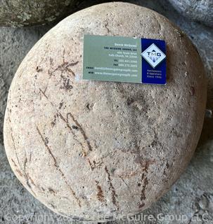 Large Cobble Stone (Business Card Gives You Perspective)