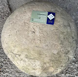 Large Cobble Stone (Business Card Gives You Perspective)