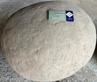 Large Cobble Stone (Business Card Gives You Perspective)