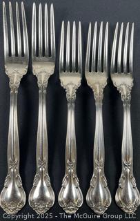 Family Sterling Flatware (5) 247 Grams
