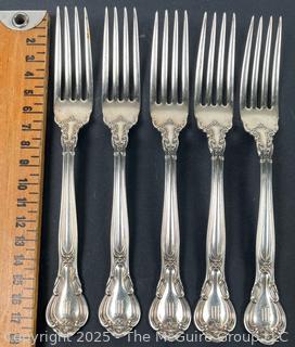 Family Sterling Flatware (5) 232 Grams