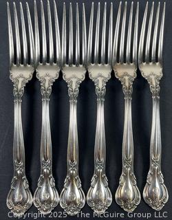 Family Sterling Flatware (5) 250 Grams