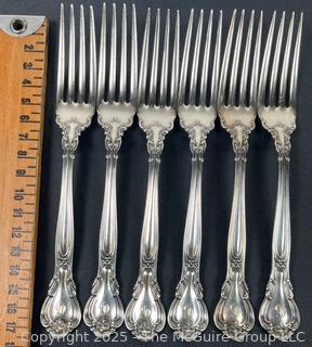 Family Sterling Flatware (5) 250 Grams