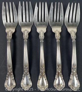 Family Sterling Flatware (5) 190 Grams