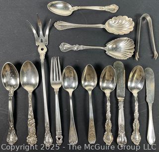 Family Sterling Flatware (14) 333 Grams