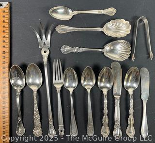 Family Sterling Flatware (14) 333 Grams