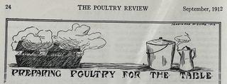 Two (2) Issues of 1912 The Poultry Review. Jennie Mae McGuire as a High School Student  was the Illustrator Artist of the Nationally Circulated Magazine 