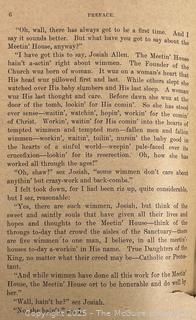 Soft Cover Book Titled Samantha: Among The Brethren 1897 by Josiah Allen's Wife (Marietta Holley)