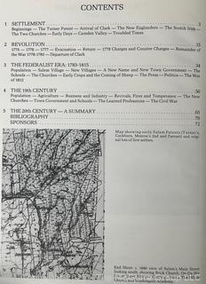 Book: History of Salem 1764-1976 Published by the Asa Fitch Historical Society.  