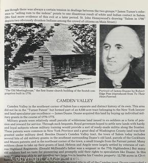 Book: History of Salem 1764-1976 Published by the Asa Fitch Historical Society.  