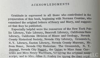 HB Book Titled Love and Nuggets. See all photos in the Gallery for Historical Significance to Washington County NY